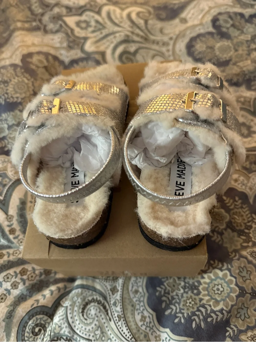 Steve Madden Girl Sandals Size 8 new in box